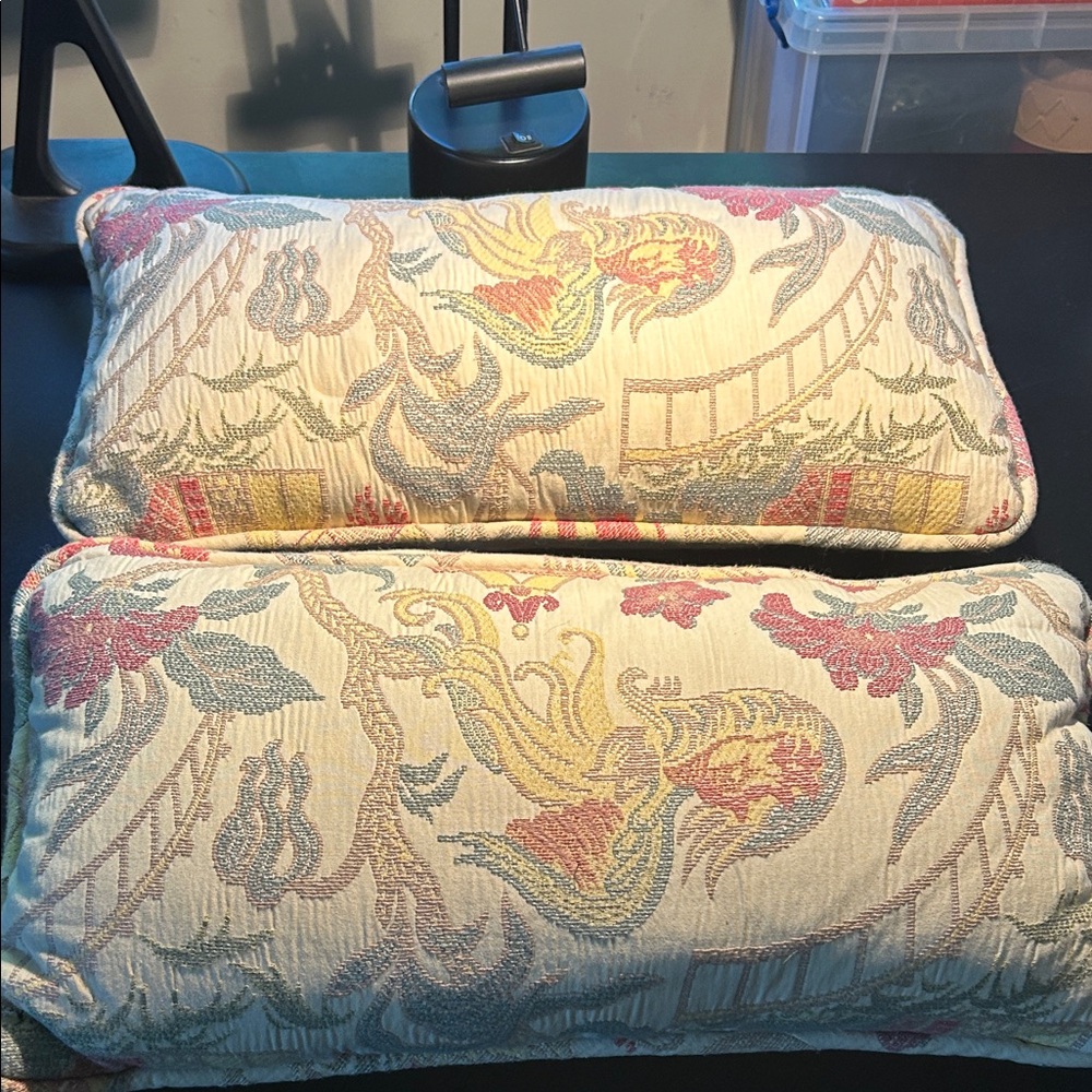 Elegant Multicolor Accent Pillows